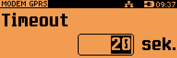 PIN Pozycja umożliwia wpisanie numeru PIN (z zakresu od 4 do 8 znaków) z karty SIM. Zapamiętanie tego numeru powoduje, że nie będzie musiał on być wpisywany podczas inicjalizacji modemu.