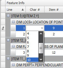 18. Aplikacja SOLIDWORKS Inspection nie przypisze wszystkich wyników automatycznie.