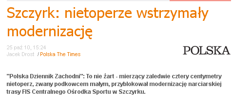 Oceny oddziaływania na obszar Natura 2000 Inwestycja: Przebudowa i