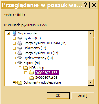 5 Odtwarzanie kopii zapasowych 51 Odtwarzanie kopii zapasowych na innym komputerze Po wyeksportowaniu danych z rejestratora (proces jest opisany w rozdziale 4) mamy możliwość przeglądania materiału z