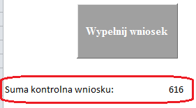 Jeżeli pola objęte walidacją nie zostały uzupełnione lub zostały uzupełnione błędnie, zostanie wyświetlone okno walidacji wskazujące wykryty błąd, który należy poprawić.