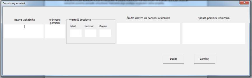 Główną funkcją wskaźników jest zmierzenie, na ile cel projektu został zrealizowany, tj.: kiedy można uznać, że zidentyfikowany problem został rozwiązany, a projekt zakończył się sukcesem.