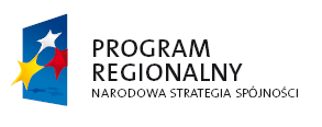 Znak graficzny jest zbudowany z układu połączonych gwiazd na tle trapezu. Symbolika gwiazd nawiązuje do flagi Unii Europejskiej poprzez kolor jednej z gwiazd, jak równieŝ niebieski kolor tła.