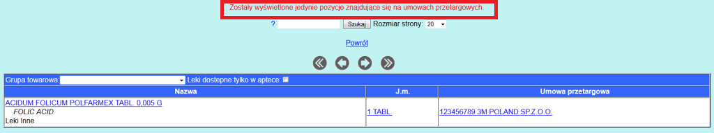 Apteka - dokumenty magazynowe 13 PAP - Przyjęcie do Apteczki Pacjenta Aby utworzyć dokument należy: 1. wejść w zakładkę "pacjenci", a następnie w link "wizyty/pobyty" i "wydania leków". 2.