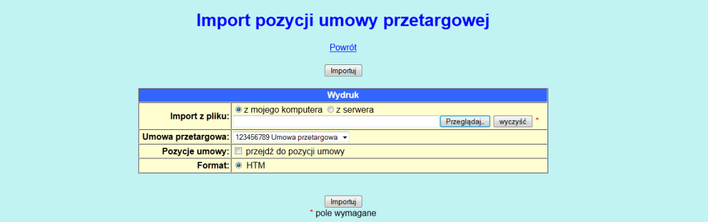 Apteka - umowy przetargowe 2 7. Link Dodaj 8.