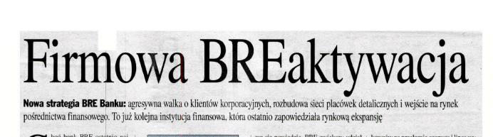 Strategia Zmiany w Pionie Bankowości Korporacyjnej Pogorszenie wyniku brutto Pionu Bankowości Korporacyjnej w latach 2000 2004 (mln zł) -17-84 -134-164 -260 2000 2001 2002 2003 2004 Lata 2005-2006