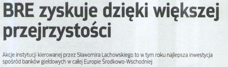 Interesariusze i media Odbudowa zaufania Odbudowa zaufania to proces trudny i długotrwały, ale zakończył się sukcesem Diametralna zmiana modelu