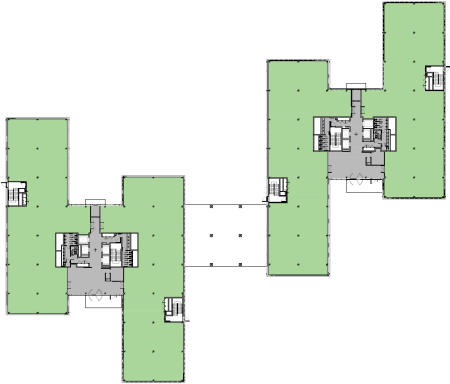 Budynek 2-3 Całkowita pow.