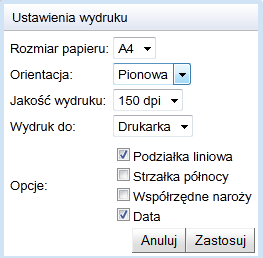 w dowolnym kierunku. Ikona kursora myszy zmieni się z białej strzałki na kursor ruchu.