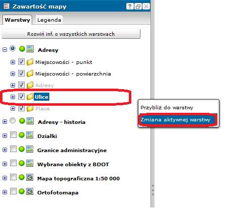 Po wypełnieniu atrybutów i wprowadzeniu geometrii tworzenie nowego placu kończymy klikając w jeden z przycisków u dołu formatki: