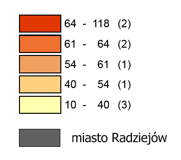 Oddziaływanie społeczno-gospodarcze Liczba osób dojeżdżających do pracy (do