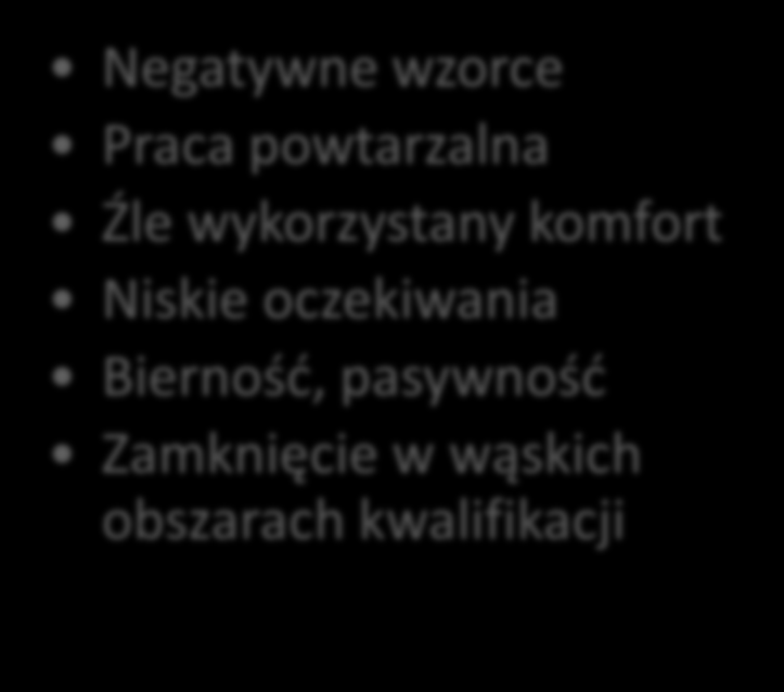 Czynniki determinujące przedsiębiorczośd Wzmacniające Pozytywne wzorce Działania rozwojowe Przeciwności losu Różnorodne doświadczenia Duża aktywnośd Zdobywanie