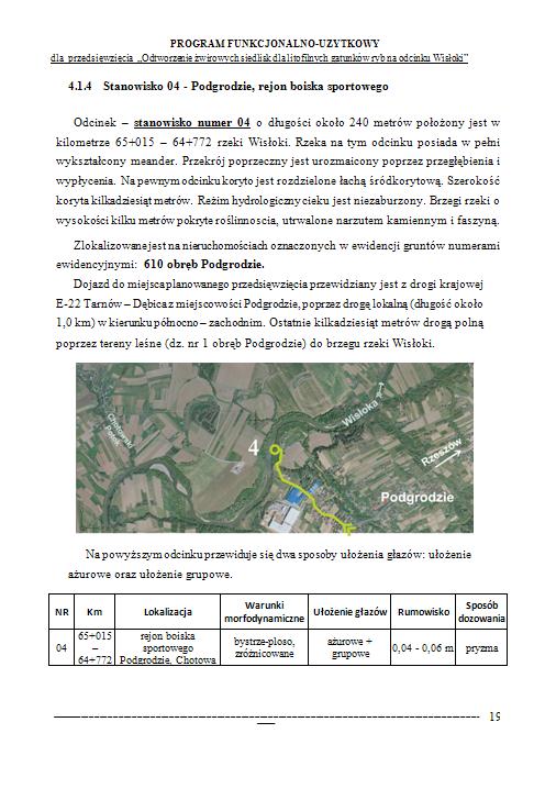 Program funkcjonalno-użytkowy dla zadania w trybie zaprojektuj i wybuduj zgodny z wymogami Rozporządzenia z dnia 2 września 2004 r.