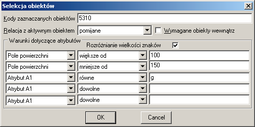 System informacji o terenie GEO-MAP 7 powrotem do wspomnianego okna może nastąpić przerysowanie ekranu w zależności od ustawienia opcji Automatyczne przerysowanie ekranu po zmianach.