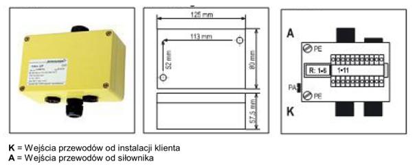 Puszka elektryczna przyłączeniowa