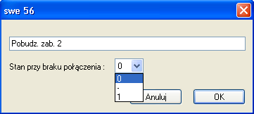 Wersja: 01/2015 Sygnały odbierane i wysyłane posiadają rozdzielną numerację. Sygnał wysłany ma zawsze odpowiadający mu sygnał odbierany, tak jak przedstawiono to na powyższym diagramie.