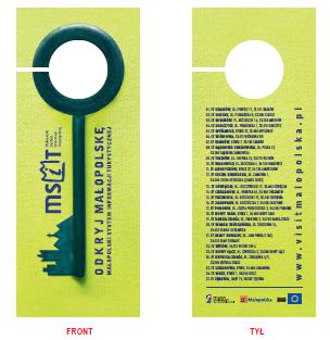 zakładka typ: 02 1)druk offsetowy, 2)karton biały mat, 3)gramatura 250g/m², 4)obustronnie powlekany folią matową, 5)format 80 x 200mm, 6)średnica