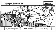 Nawigacja 83 Ekran Nacisnąć przycisk CONFIG, aby wejść w opcje menu. Obrócić pokrętło TUNE/MENU, aby przewinąć dostępne opcje konfiguracji.