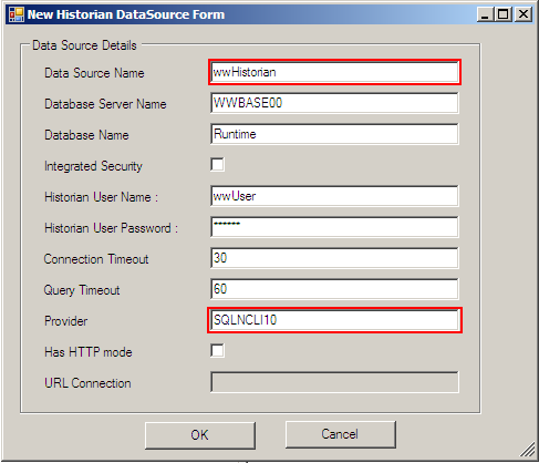 Naciskamy Configure Po zakończeniu konfiguracji pierwszego komponentu wybieramy ActiveFactory Reporting. NaleŜy zdefiniować nowe źródło danych z programu Historian.