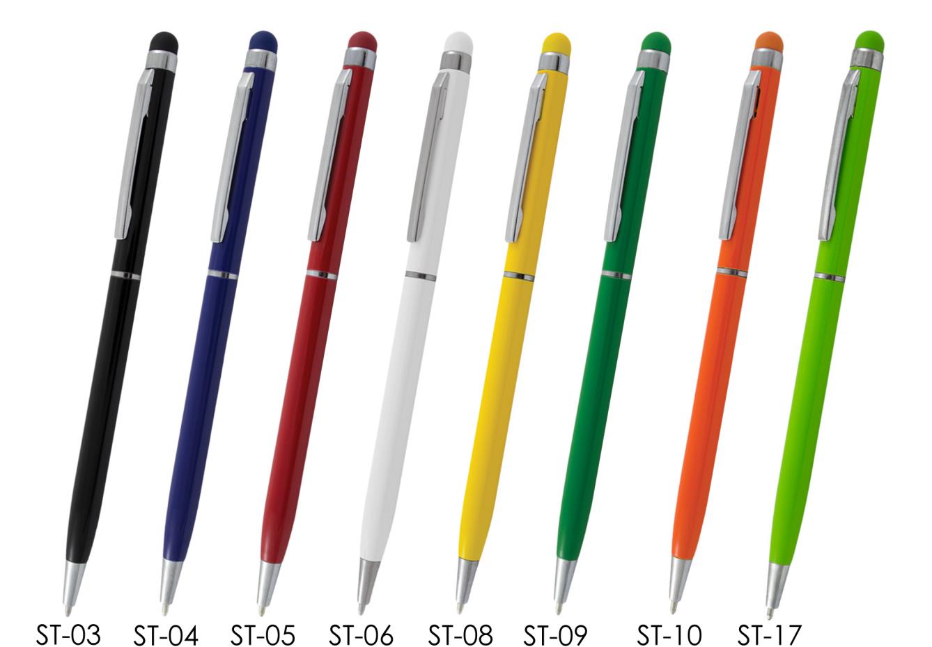 MODEL SLIM TOUCH PEN Z KOŃCÓWKĄ DO EKRANÓW DOTYKOWYCH Ø 6 mm METAL 138 mm x 6 mm 0,013 kg 100-499 SZT. 1,99 ZŁ/SZT. 1,96 ZŁ/SZT.