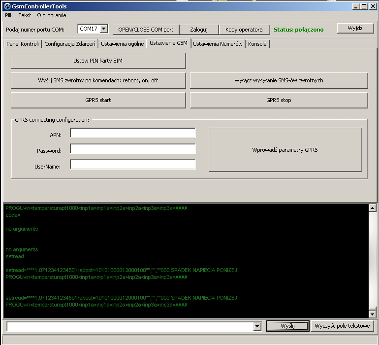 3. Network Configuration instrukcja