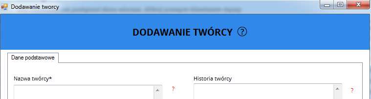 Podpowiedzi i podręcznik Program OSA prowadzi archiwistę krok po kroku przez kolejne etapy