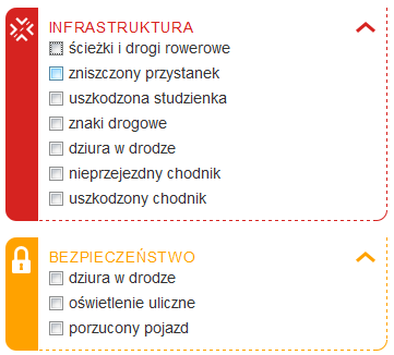 Rys. Formularz dodawania alertu Krok 3 W zakładce Krok 3 użytkownik dokonuje wyboru kategorii, do jakiej