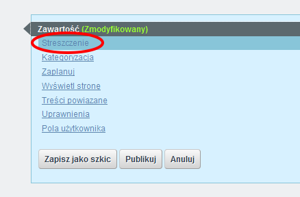 Do komunikatu możemy również załączyć zdjęcia, które będą się wyświetlać po jego lewej lub prawej stronie. Wybieramy odpowiednie pole i ładujemy obrazek z dysku używając przycisku Przeglądaj.