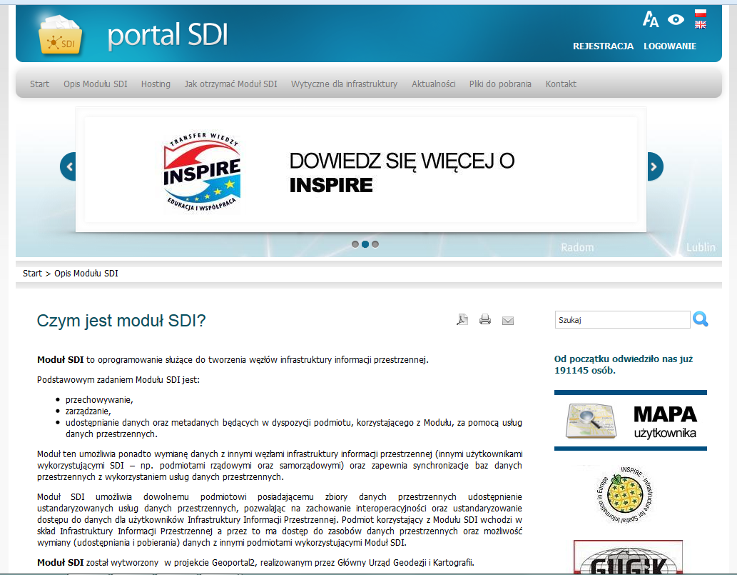 Portal o Module SDI