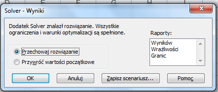 16) I klikamy OK 17) Klikamy Rozwiąż 18)