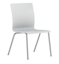 Krzesło musi posiadad: Rama krzesła wykonana w całości ze stalowych rur fi 18x2.0 mm pokryta chromową powłoką galwaniczną.