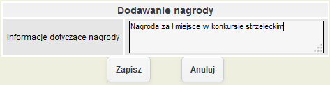 szkolenie (Opisana w dalszej części). Należy wybrać z listy szkolenie, na które chcemy zapisać pracownika. Powtarzając czynności możemy za jednym razem zapisać pracownika na kilka szkoleń.