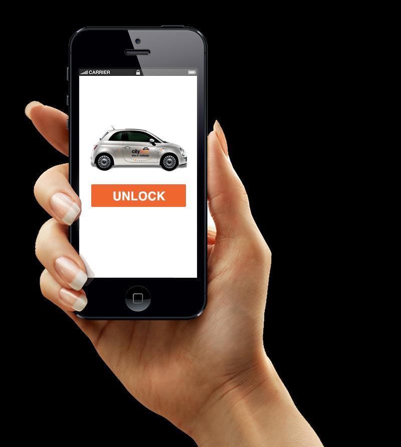 Zrób rezerwację przez aplikację mobilną Twoje auto już czeka na Ciebie w