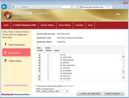 Create PUBLIC Publish View Publikacja ekranów FactoryTalk View Using FactoryTalk