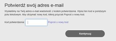 11. Po kliknięciu Zaloguj wpisz kod potwierdzający z wiadomości e-mail. 12. Możesz już korzystać z Plus Chmury! Aktywowałem usługę. Dlaczego nie mogę jeszcze założyć konta dla Plus Chmury?