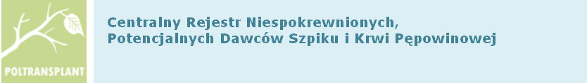 Centralny Rejestr Niespokrewnionych Potencjalnych Dawców Szpiku i Krwi