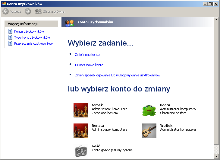 useraccountcontrol:=512 gdzie: cn=student111d stanowi niepowtarzalną nazwą dla danej jednostki organizacyjnej, ou=ti_2008_a,ou=poziomd,ou=men,dc=sbsmenis,dc=edu,dc=pl miejsce, gdzie zostanie