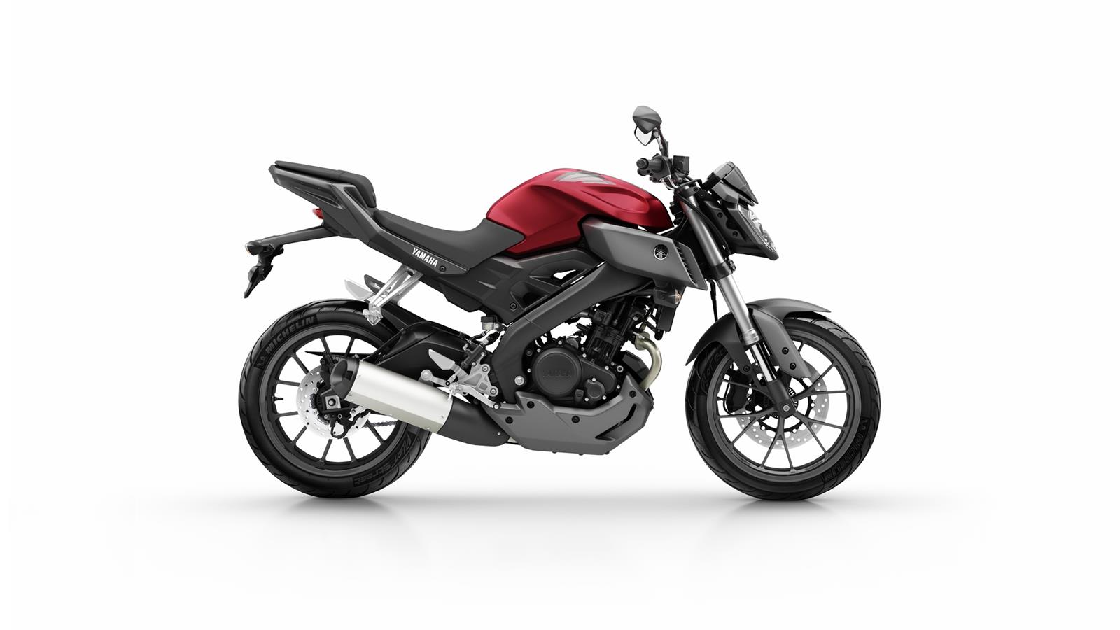 Stylistka streetfighter i silnik o pojemności 125 cm3 Yamaha słynie z produkcji przełomowych modeli, które wyznaczają nowe kierunki dla całego przemysłu motocyklowego nowa Yamaha MT-125 z opcjonalnym