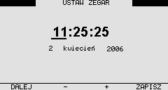 Sygnalizator parcha jabłoni AVI-2001 instrukcja obsługi 9 Opad rozpoczął się 22 kwietnia 2006 o godzinie 7:48 Naliczanie zostało przerwane tego samego dnia o godzinie 8:24, gdyŝ okres zwilŝenia liści