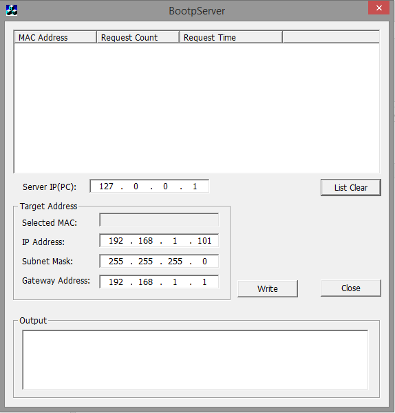 2.1 Zdefiniowanie ustawień sieciowych adaptera Ethernet Aby zdefiniować parametry połączenia sieciowego adaptera Ethernet (XEL-BSSA), czyli adres IP, maskę podsieci i adres bramy sieciowej należy