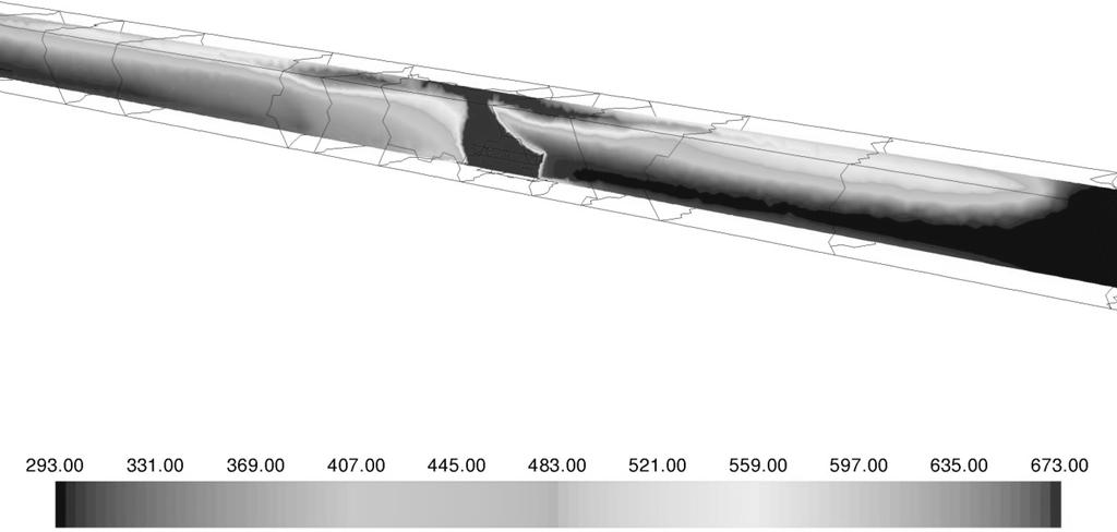 Rys. 3. Widok tunelu w skali modelowej w trakcie badań walidujących prowadzone analizy CFD [2] Rys. 4.