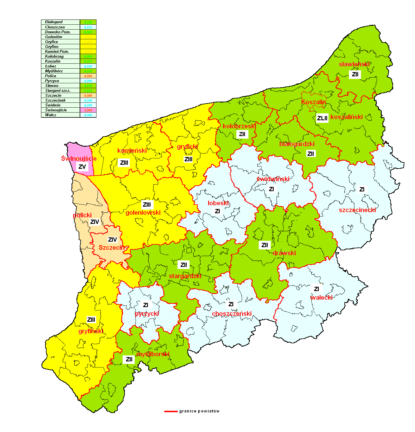 .4. Zagrożenia związane z występowaniem cieków wodnych i budowli hydrotechnicznych 4 Rysunek nr 8.