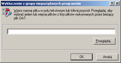 Konfigurowanie modułu z programu VirusScan Enterprise (ciąg dalszy) 3 Skonfiguruj zadanie w taki sposób, jak dla każdego zadania skanowania na żądanie, uwzględniając przy tym następujące