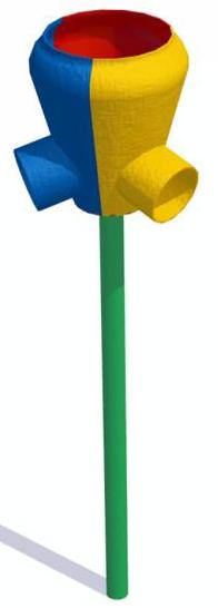 DANE MATERIAŁOWO KONSTRUKCYJNE Słupu konstrukcyjne wykonane z rur stalowych o średnicach Ø60,3mm oraz Ø48,3mm. Podesty wykonane z płyty HDPE anty-skid grubości min.15mm.