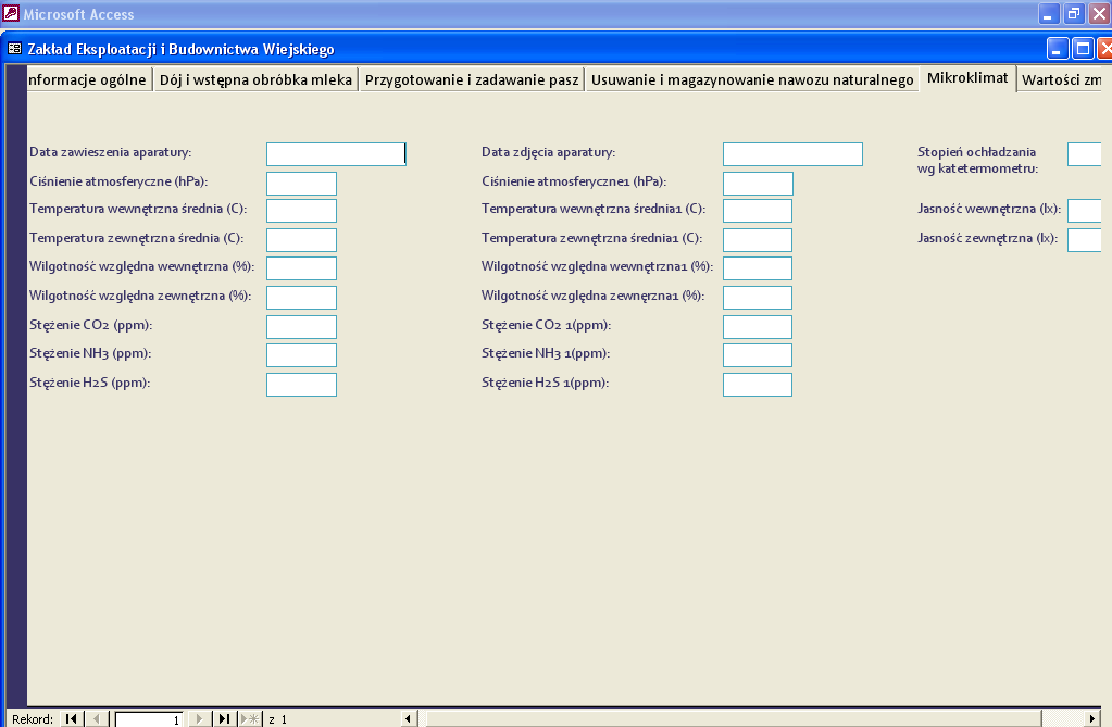 Program - baza