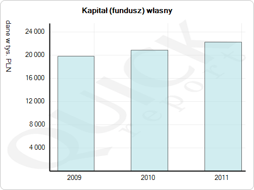 Profil finansowy Rok sprawozdawczy 2009 2010 2011 Przychody netto ze sprzedaży 37 216 41 784 50 172 Koszty działalności operacyjnej 35 724 39 038 44 920 Zysk/strata na działalności operacyjnej 1 538