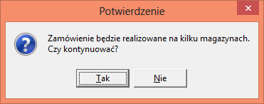 4. Wydruk zamówienia od odbiorcy rozbudowano o możliwość drukowania kolumny "magazyn realizacji" Aby kolumna się pojawiła należy w formatce ustalania parametrów wydruku włączyć parametr "Drukuj