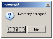 Quattro - przewodnik po podstawowych operacjach w programie 4 11. Pytanie o sposoby płatności: kwota do zapłaty Jeżeli płatność odbywa się na kilka sposobów np.