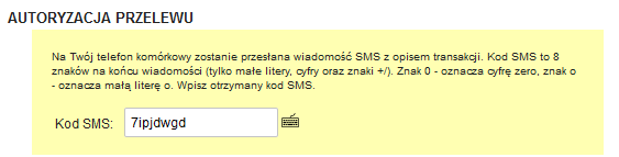 III. Funkcje programu SABA-HB 3.1. Autoryzacja zleceń Wszystkie zlecenia Klienta wystawione w programie SABA-HB muszą być autoryzowane.