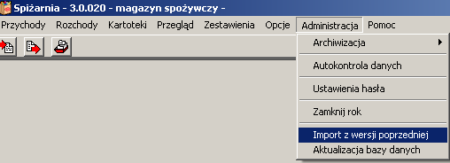 12.4. Zamknij rok W celu zamknięcia roku klikamy menu Administracja, Zamknij rok. Opcję tą należy użyć przy zamykaniu roku.